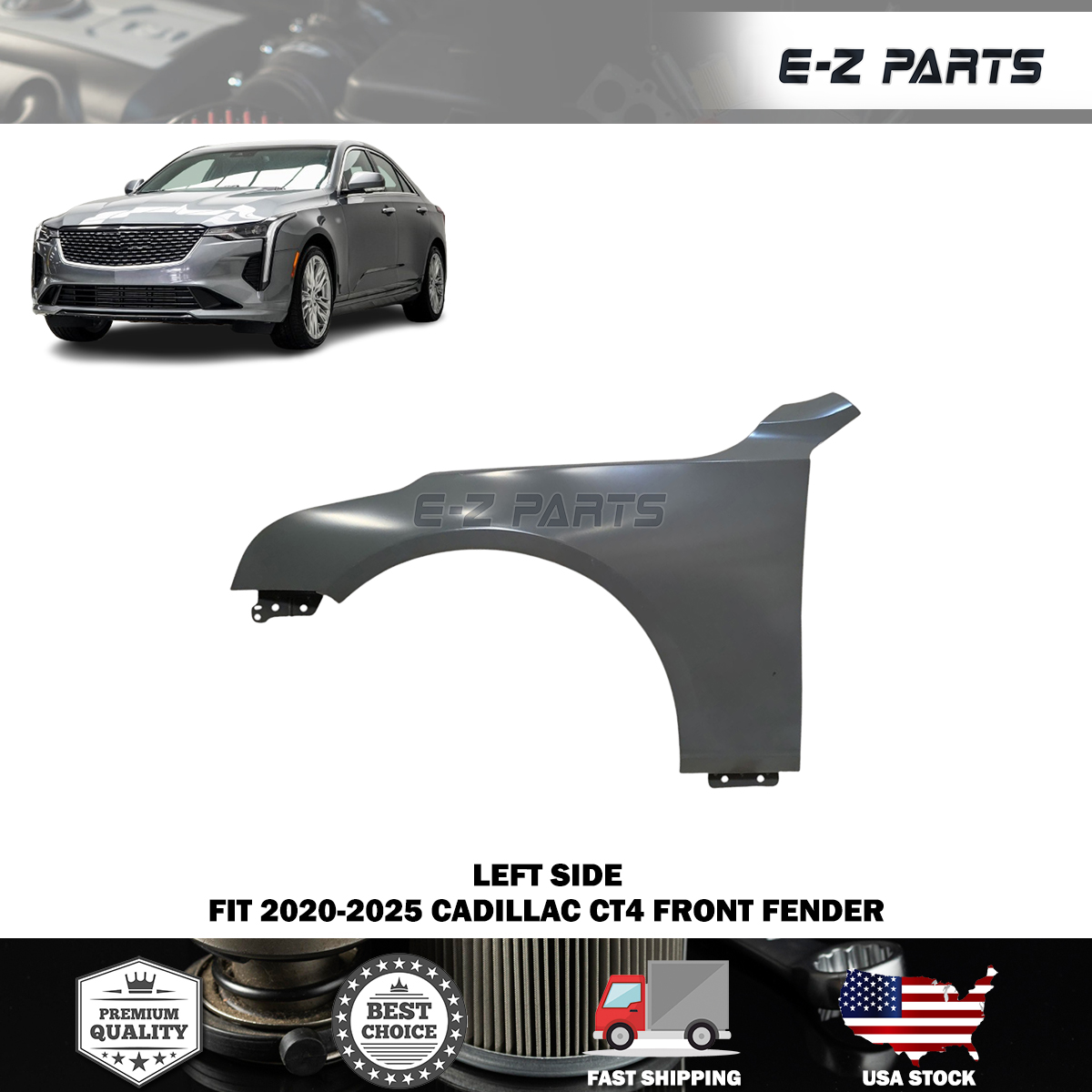 Driver Day Light For Cadillac Escalade/ESV 2015-2020 Left Lamp W/ Crash